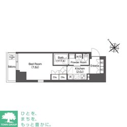 コンフォリア東大井IIの物件間取画像